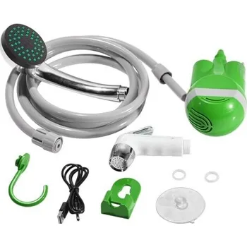 Cestovní sprcha zelená