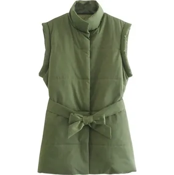 Dámská vesta Dámská prošívaná vesta P1992 armádní zelená