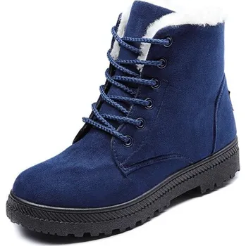 Dámská zimní obuv Dámské zimní boty J833 modrá 43