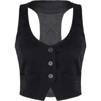 Dámská vesta Dámská vesta P1639 černá S