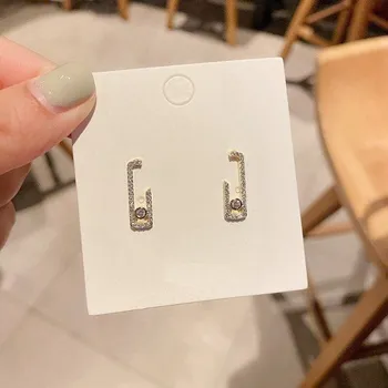 Náušnice Dámské náušnice H784 zlatá