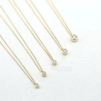 Náhrdelník Dámský náhrdelník s krystalem M47 1