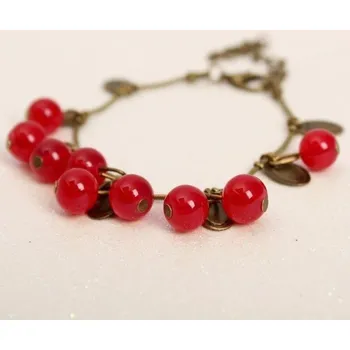 Náramek Dámský vintage náramek s korálky