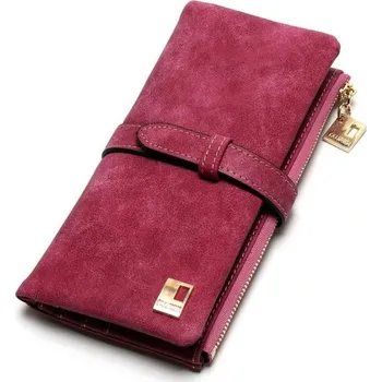 Peněženka Dámská kožená peněženka A2445 vínová