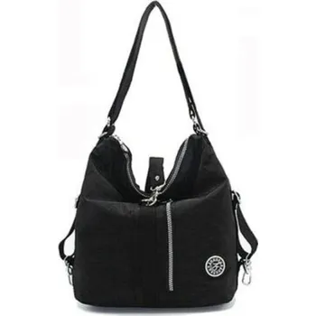 Kabelka Dámská plátěná kabelka M1047 černá