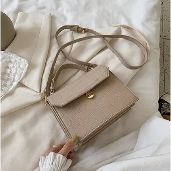 Kabelka Dámská crossbody kabelka M1447 khaki