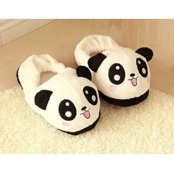 Dámské pantofle Dámské hřejivé bačkory - Panda