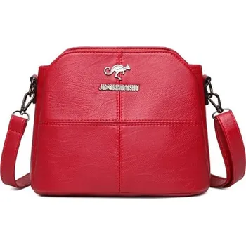 Kabelka Dámská crossbody kabelka M885 červená