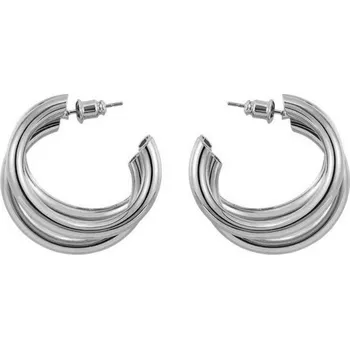 Náušnice Dámské kruhové náušnice G292 stříbrná