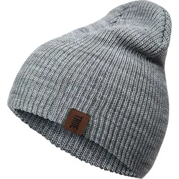 Čepice Beanie čepice šedá