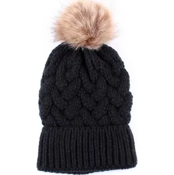 Pokrývka hlavy Dámská pletená čepice Mandy černá