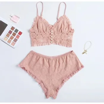 Dámské pyžamo Dámské pyžamo P3015 růžová L