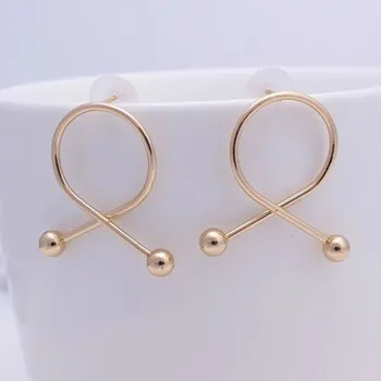 Náušnice Dámské visací náušnice G1225 6