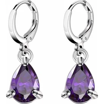 Náušnice Dámské visací náušnice se zirkonem G588 2