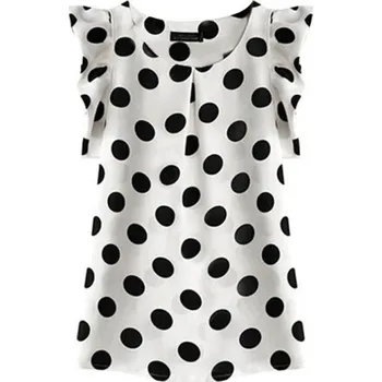 Dámská blůza s puntíky M