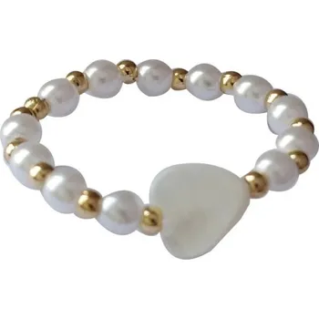 Prsten Dámský prstýnek se srdcem D2679