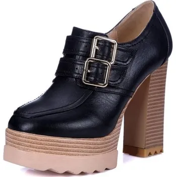 Dámské tenisky Dámské stylové kotníkové boty na podpatku J2410 černá 42