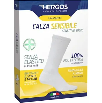 Dámské ponožky SABATINI HERGOS Calza sensibile specific ponožky černé, Velikost: L