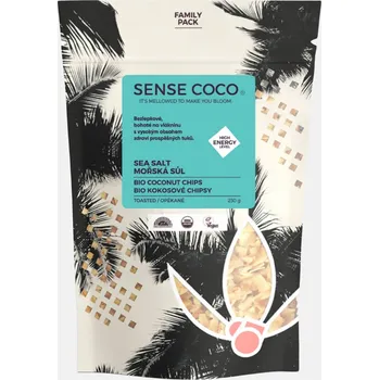 Chips Sense Coco kokosové chipsy s mořskou solí