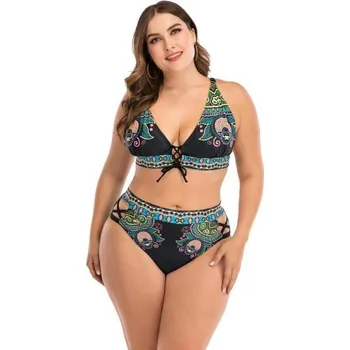 Dámské plavky Dámské bikiny P508 XXL 3