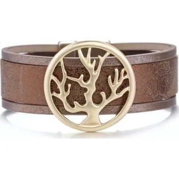 Náramek Dámský náramek strom H298 hnědá