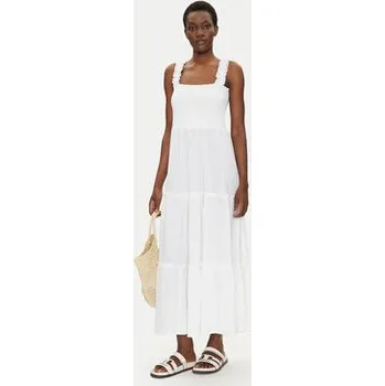 Dámské šaty Iconique Letní šaty IC25-009 Bílá Regular Fit L