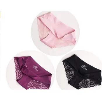 Kalhotky Dámské sexy kalhotky s krajkou - 3 ks XXL 6