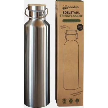 Termoska Pandoo Nerezová termoska s bambusovým víčkem 1000 ml