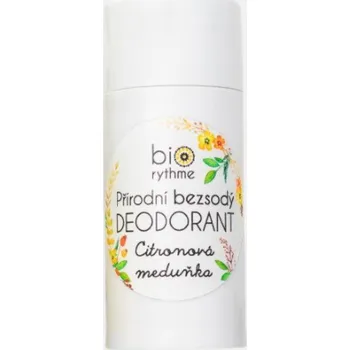 Biorythme přírodní deodorant Citronová meduňka (Velikost: Mini bezsodý (25 g))