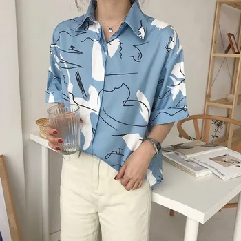 Dámská košile Dámská košile s potiskem S