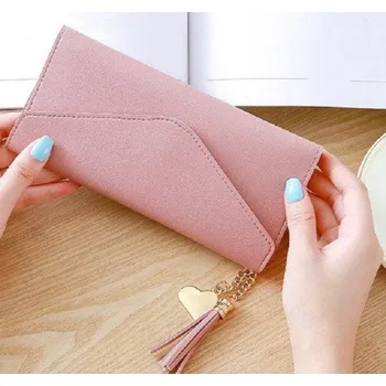 Peněženka Dámská kožená peněženka M138 starorůžová