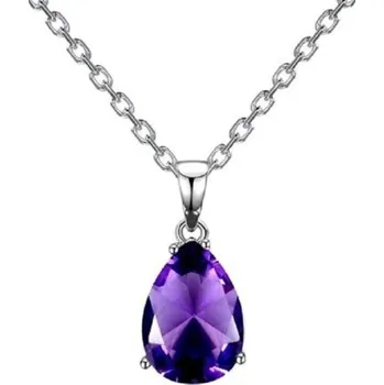 Šperk Dámský náhrdelník s kapkou D678 4