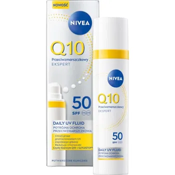 Pleťový krém Nivea Q10 Anti-Wrinkle Expert denní UV fluid SPF50 40ml