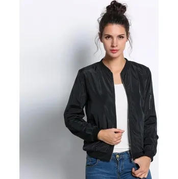Dámská bunda Dámská jarní/podzimní bunda Sara J1041 černá XS