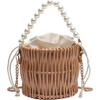 Kabelka Dámská slaměná kabelka M1215