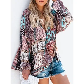 Dámská halenka Dámská letní halenka se vzorem Mia M