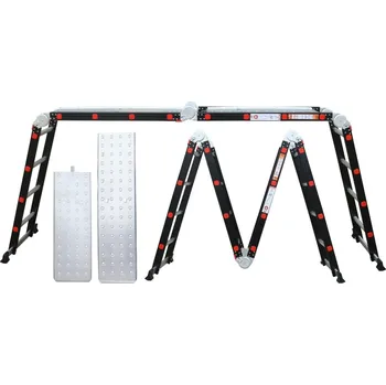 Žebřík Texim Black Premium 34846 4x 4 příčky