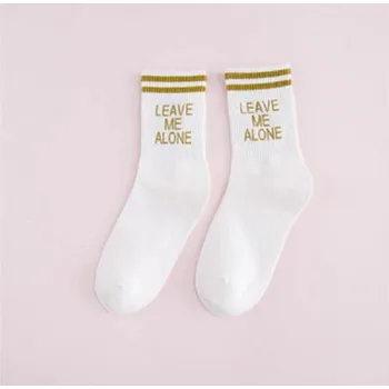Dámské ponožky Dámské ponožky s nápisem 5