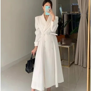 Dámský kabát Dámský kabát P1828 bílá M