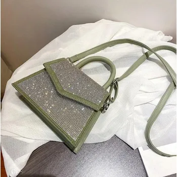 Kabelka Dámská crossbody kabelka M1156 olivová