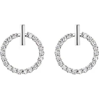 Náušnice Dámské náušnice H763 stříbrná