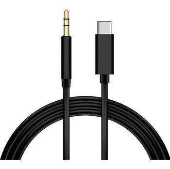 Audio kabel Audio kabel propojovací USB-C na 3,5mm jack černá