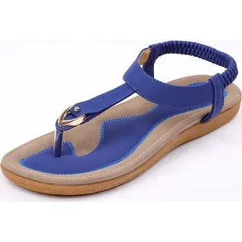Dámská obuv Dámská letní obuv - Sandály modrá 36