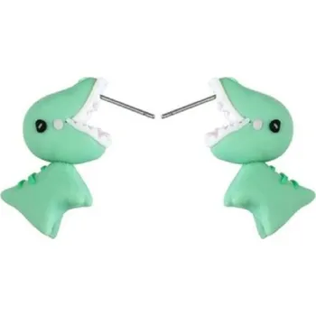 Náušnice Dámské visací náušnice dinosaurus