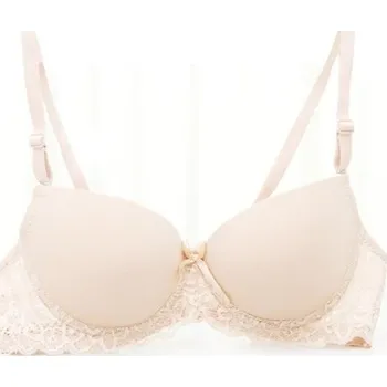 Podprsenka Dámská podprsenka s mašličkou J793 krémová 75A