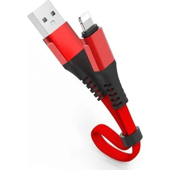 Datový kabel Datový kabel pro Apple Lightning / USB 30 cm červená