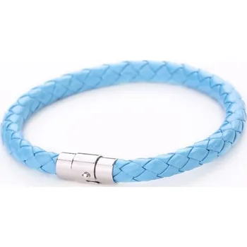 Náramek Dámský pletený náramek J3128 modrá