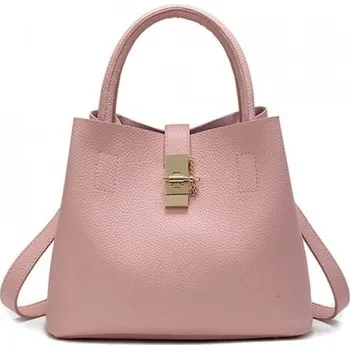 Kabelka Dámská kožená kabelka M1185 růžová
