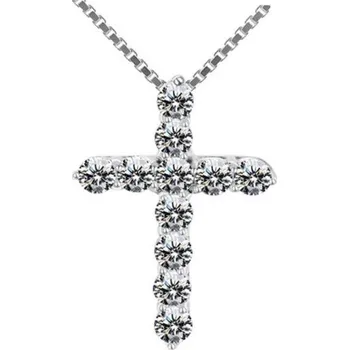 Náhrdelník Dámský náhrdelník s křížem M50 45 cm