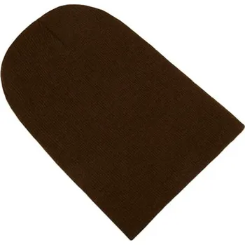 Čepice Dámská zimní čepice ve více barvách hnědá